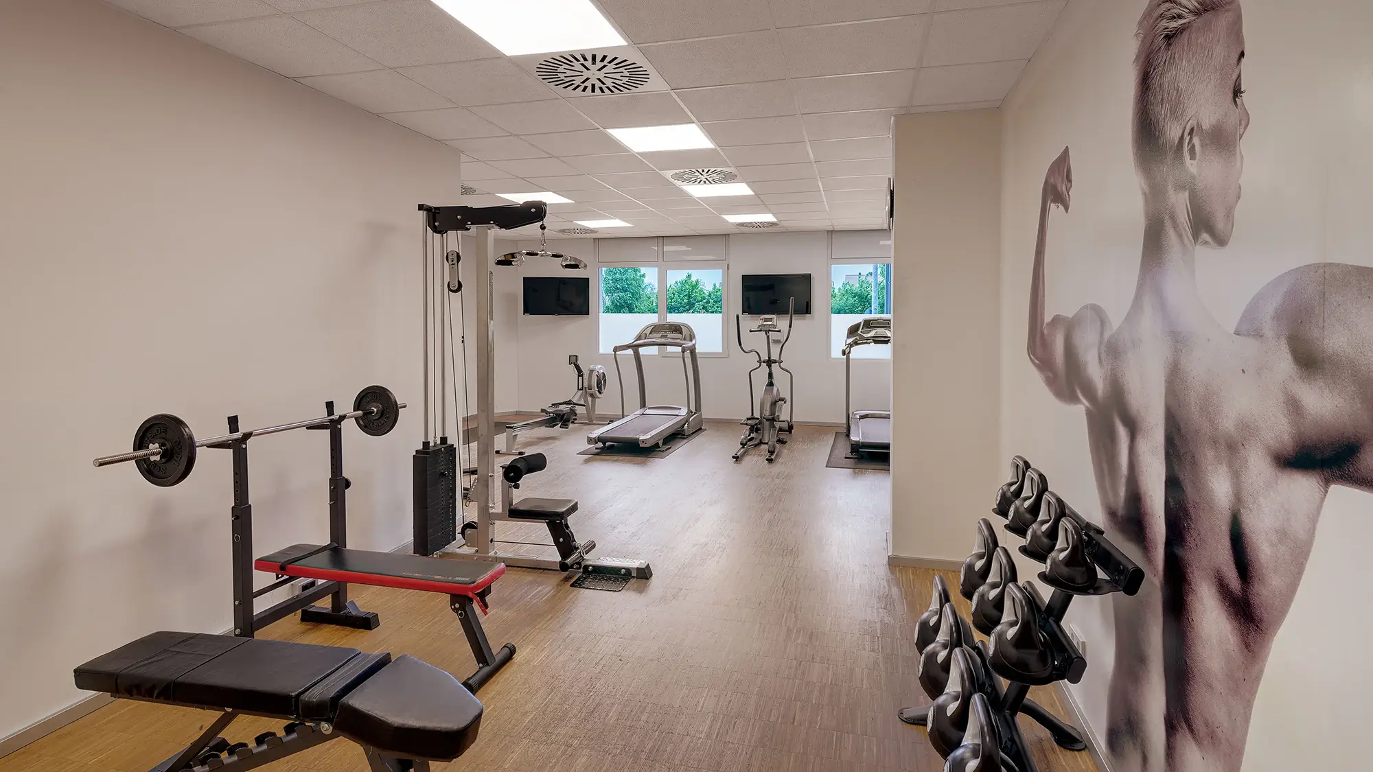 Unser Fitness- und Trainingsbereich