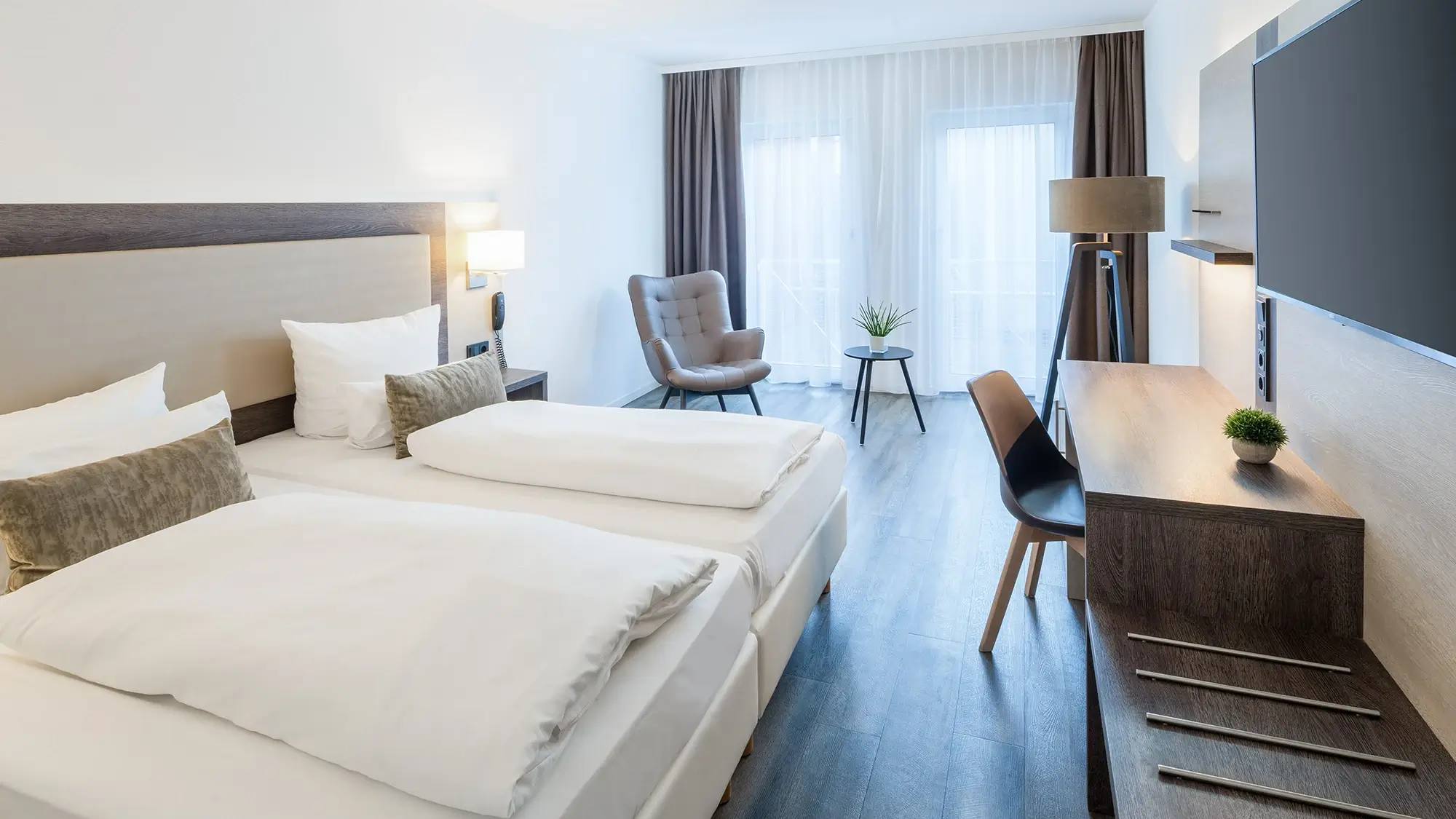Ein Beispielbild unserer Doppelzimmer